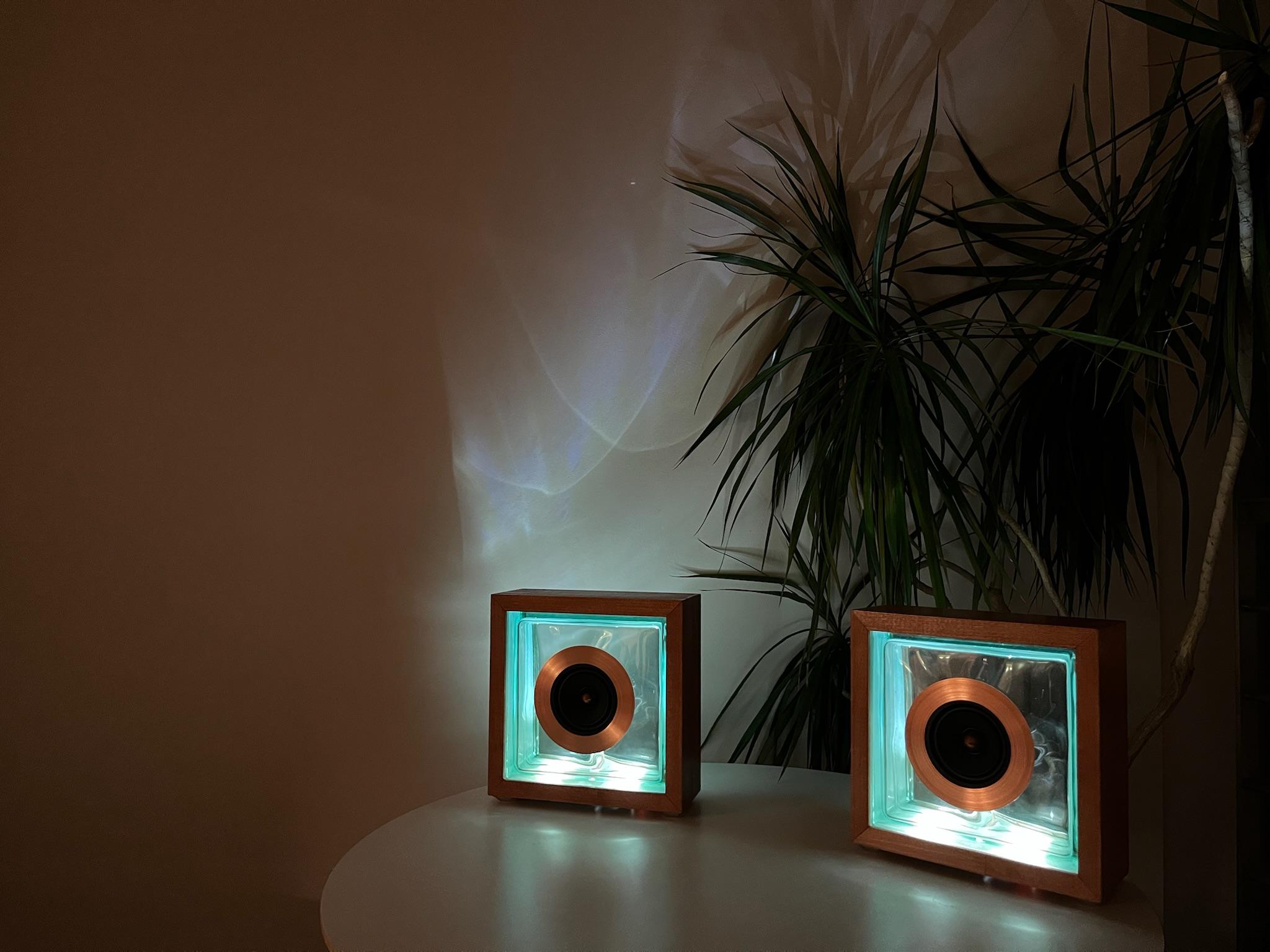 Glass Wave in an Interior Setting