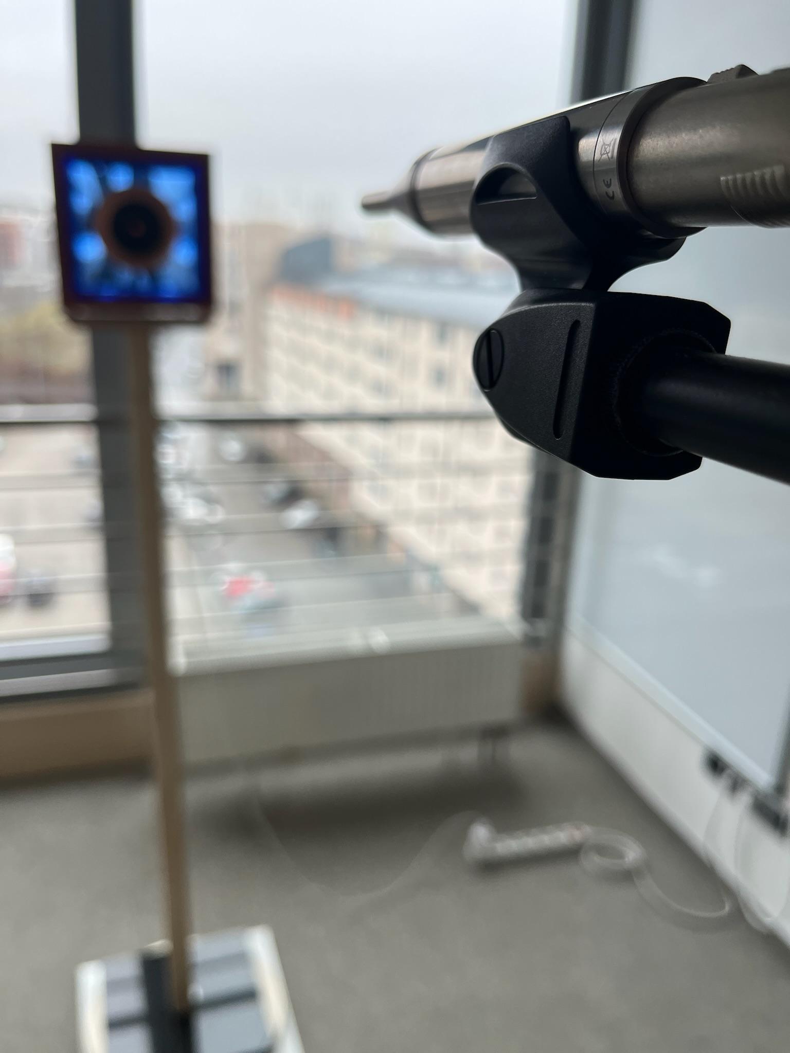 Glass Wave Sound Testing